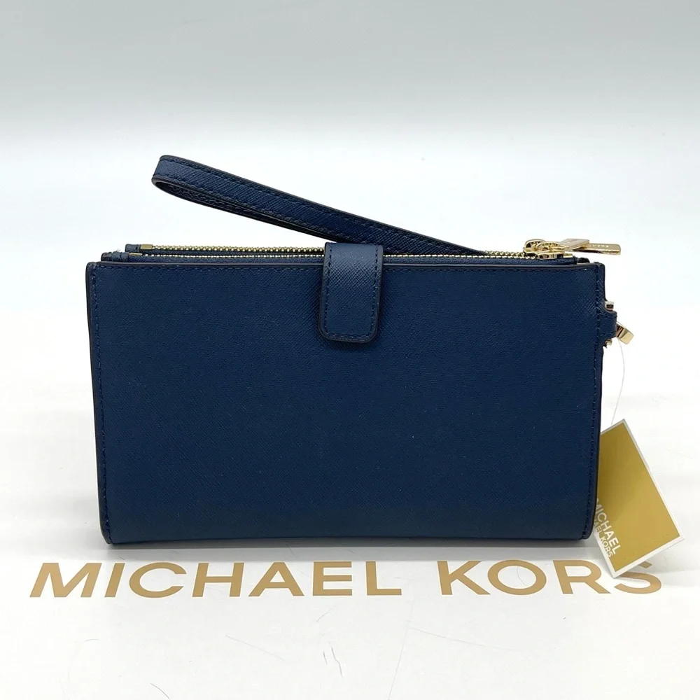 Michael Kors Large Double Zip Wallet Wristlet